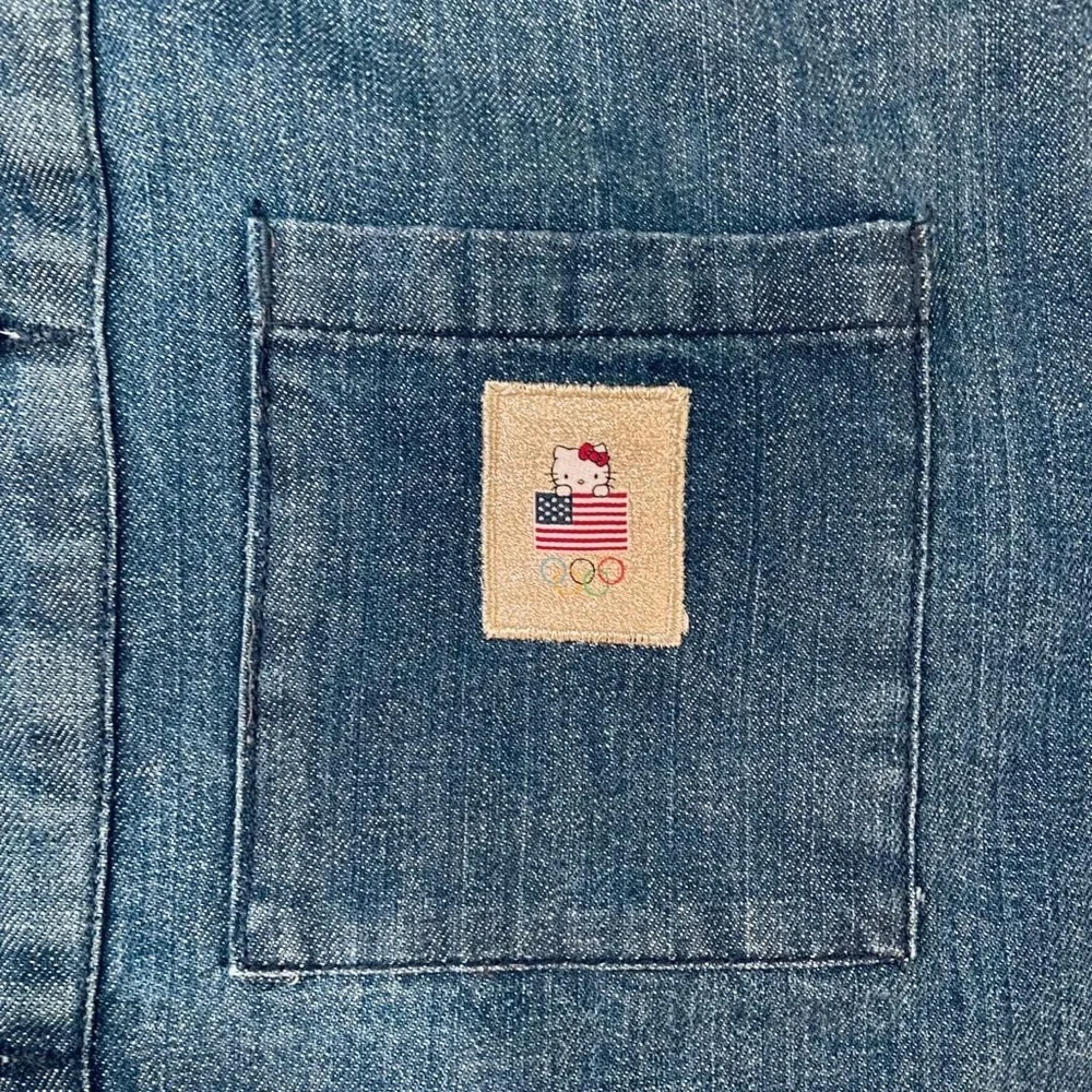 Special Edition Hello Kitty USA Olympics denim jacket - Picture 3 of 10